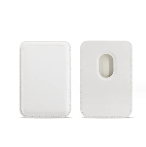 Magnetic Leather Card Holder Holder