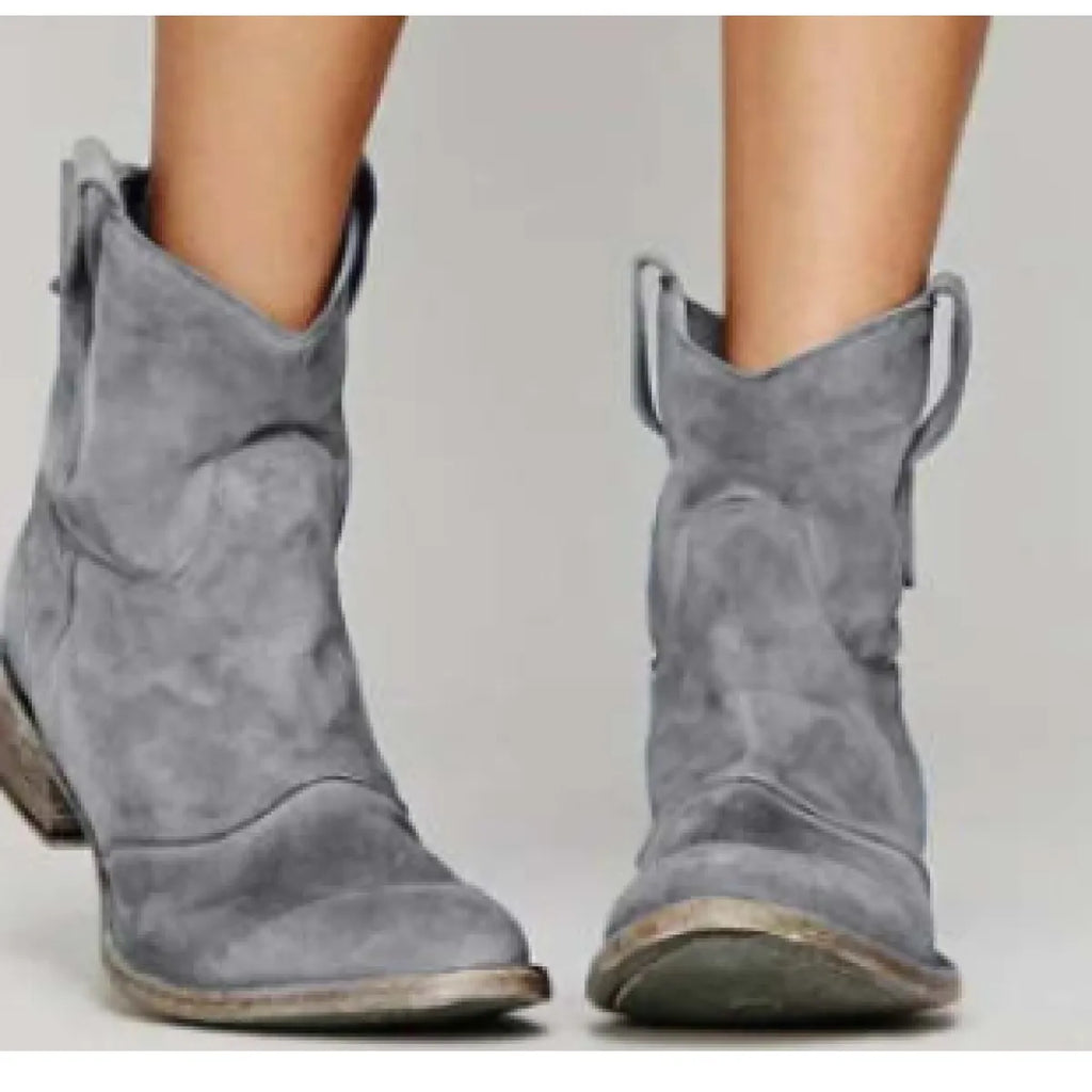 Heel Low Martin Boots