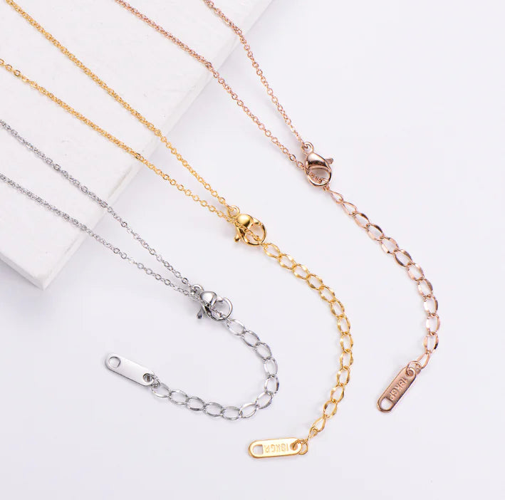 18K Gold-Plated Love Necklace - Harajuku Style for Women