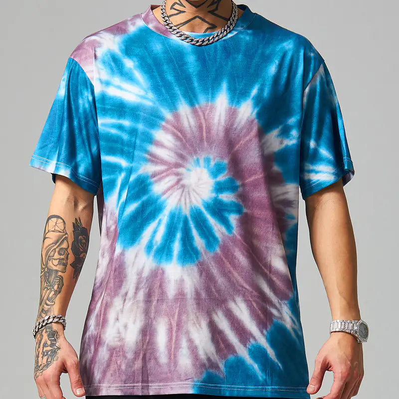 Men's 2020 Spring/Summer Unique Tie-Dye T-Shirt