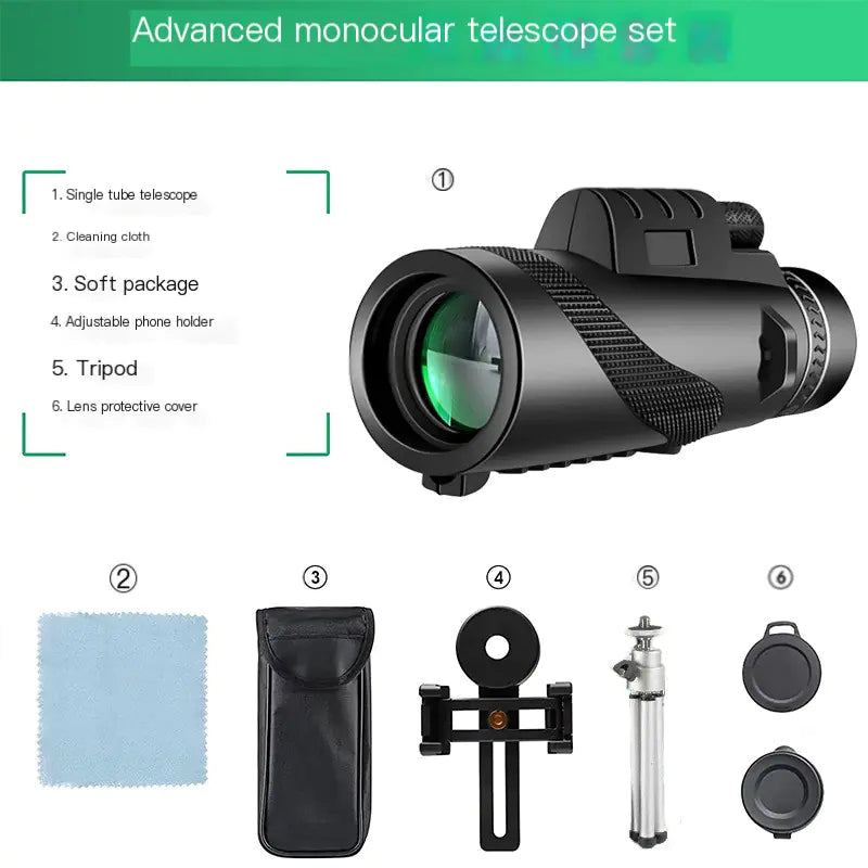 Explorer 40x60 High-Definition Waterproof Telescope