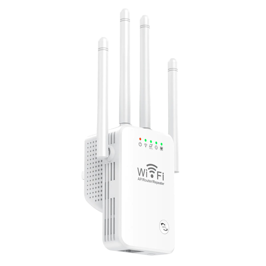 300M WiFi Repeater Signal Booster with 4 Antennas