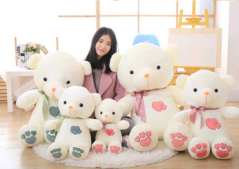 Plush Love Bears Couple Teddy Bear Stuffed Toy