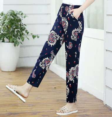 Summer Loose High-Waist Casual Pants for Women