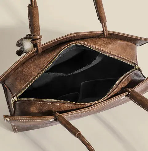 Large Capacity Shoulder Tote Bag, Stylish Handbag