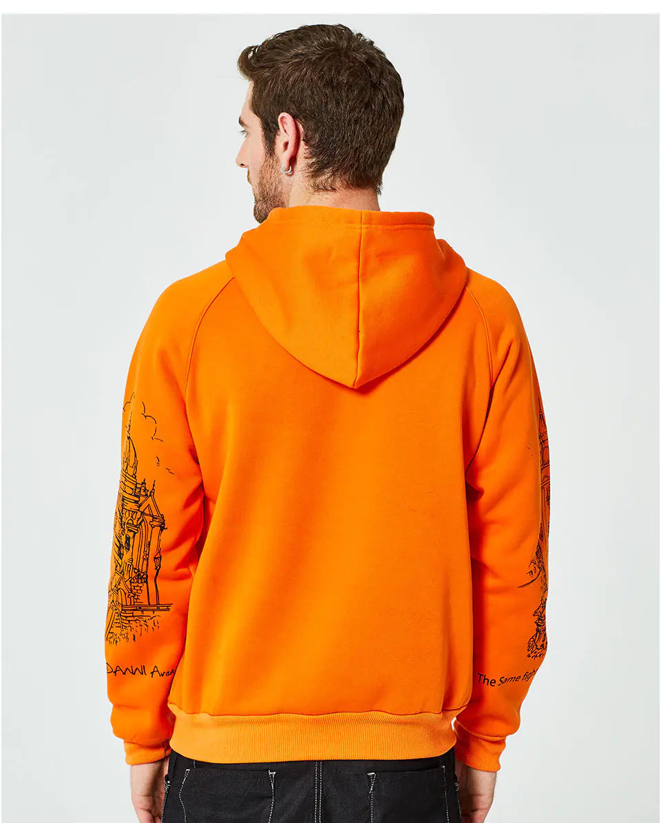 Men's Casual Hoodie - Trendy Youth Fashion Wear