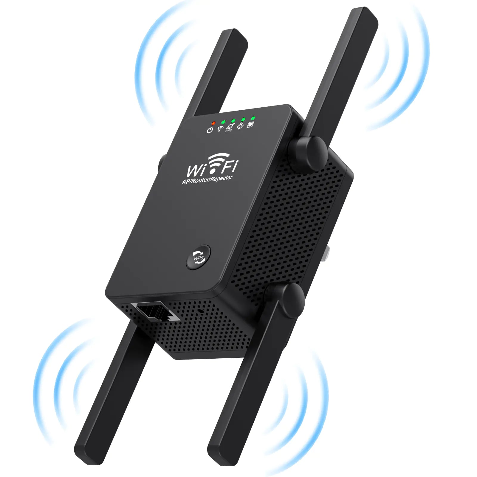 300M WiFi Repeater Signal Booster with 4 Antennas
