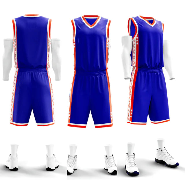 Custom Basketball Jersey Shorts and Uniform Set for Kids