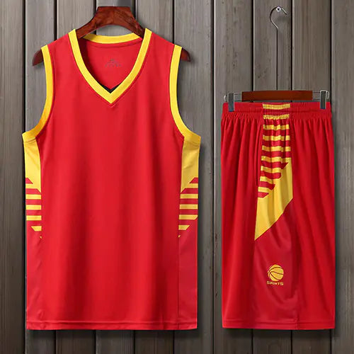 Men's Youth Sleeveless Basketball Jersey - Breathable Material