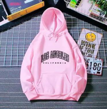 Women's Fleece Hooded Pullover Sweater for Autumn/Winter