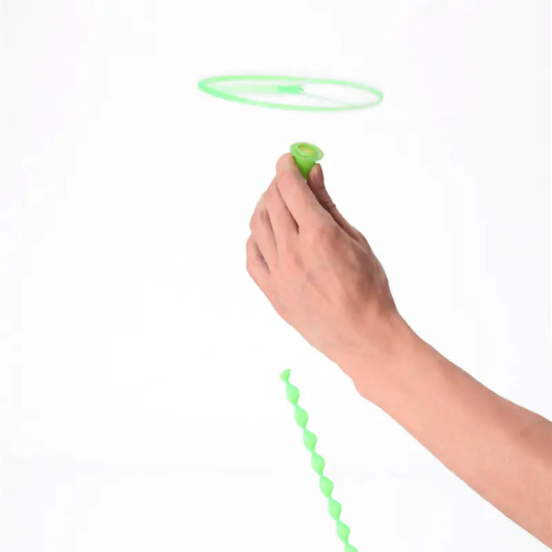 Children's Outdoor Hand-Powered Flying Saucer Toy