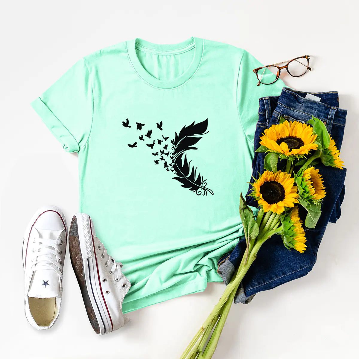 Trendy Women's Cotton T-Shirt