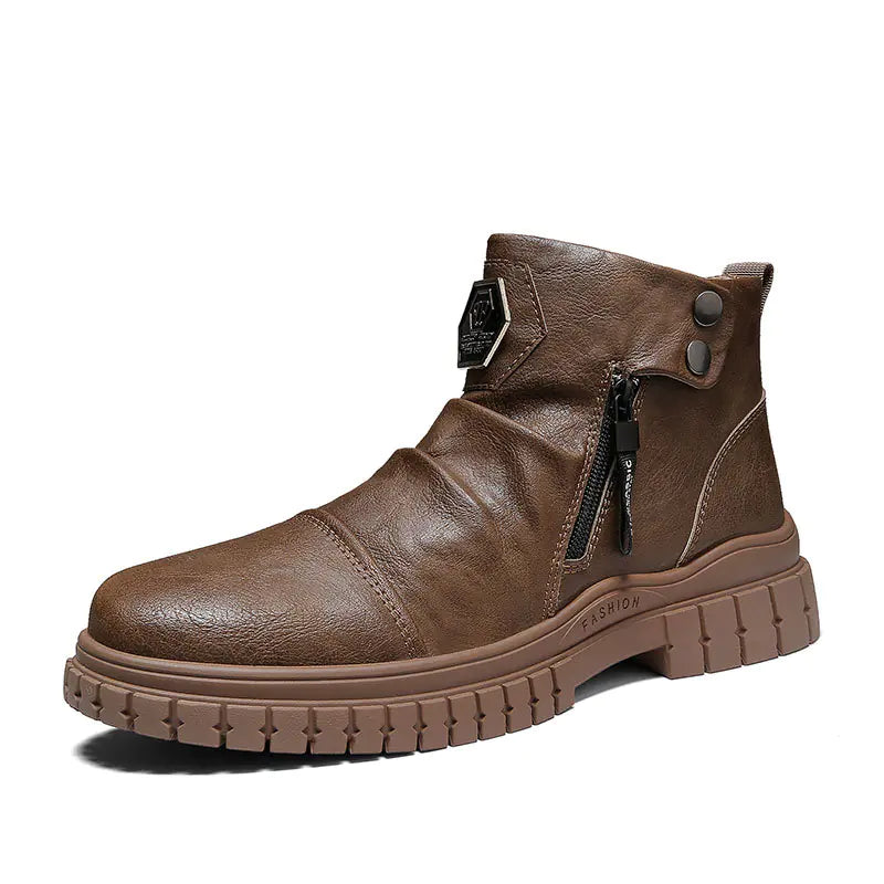 Botas Martin de caña alta para hombre estilo británico