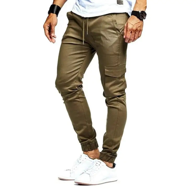 Men's Casual Solid Color Sports Trousers