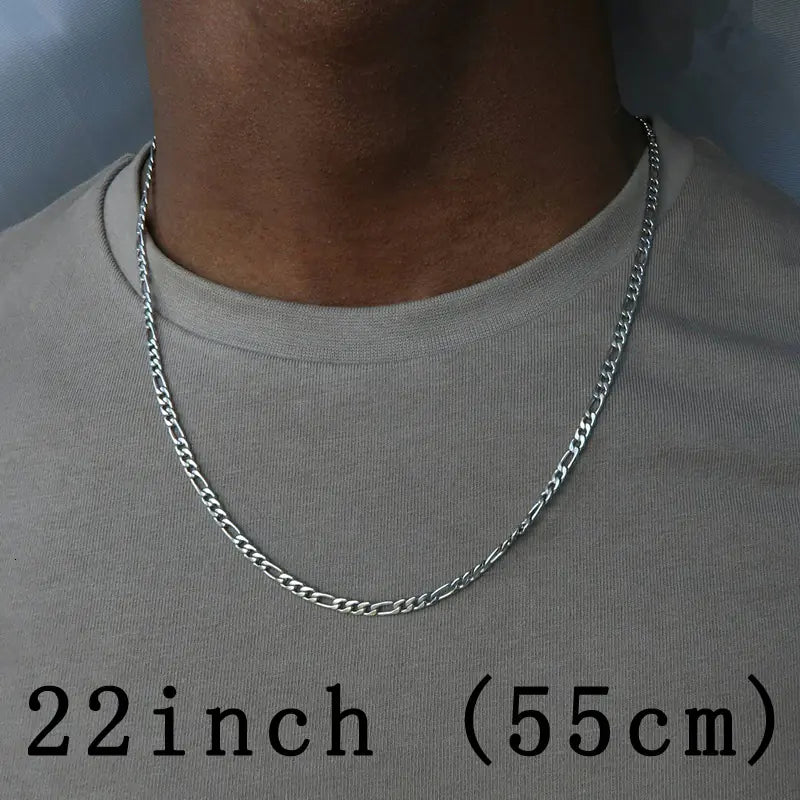 2020 Men's Alloy Chain Necklace in Trendy Gold
