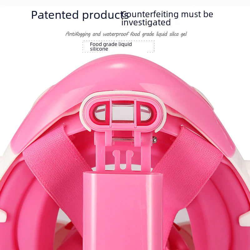 THENICE Kids Full Dry Snorkel Mask for Swimming