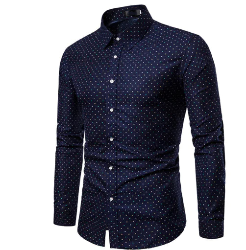 Men's Slim Long Sleeve Shirt