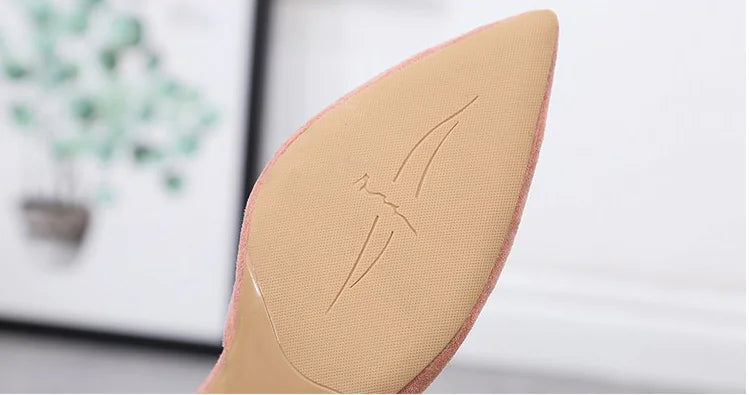 Chic Pointed Toe Heels with Ankle Strap for Women