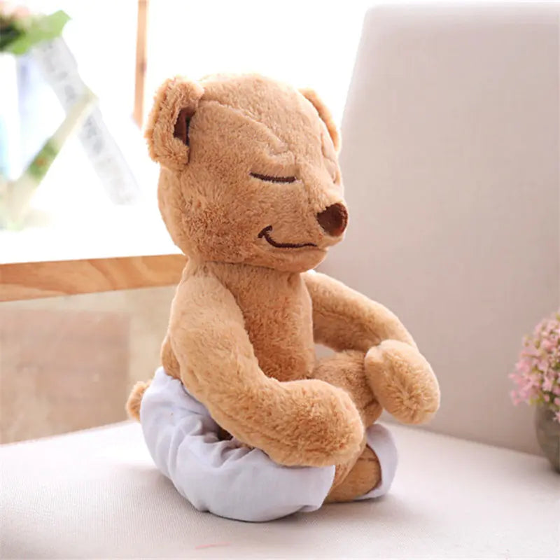Yoga Bear Plush Toy - Teddy Bear Doll