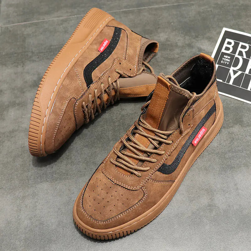 Men's Korean Style Casual High-Top Sneakers