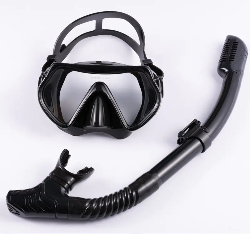 Adult Full Face Snorkel Mask and Breathing Tube Set