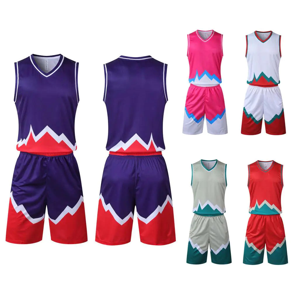 Men's Throwback Basketball Uniforms - Custom Jersey Set