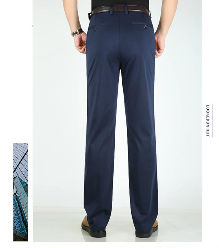 Comfortable Stretch Business Casual Men's Pants