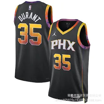NBA New Suns Jerseys: Paul 13, Nash 35, Durant 1, Booker