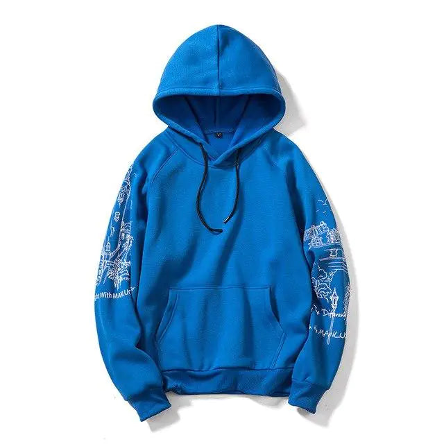 Men's Casual Hoodie - Trendy Youth Fashion Wear