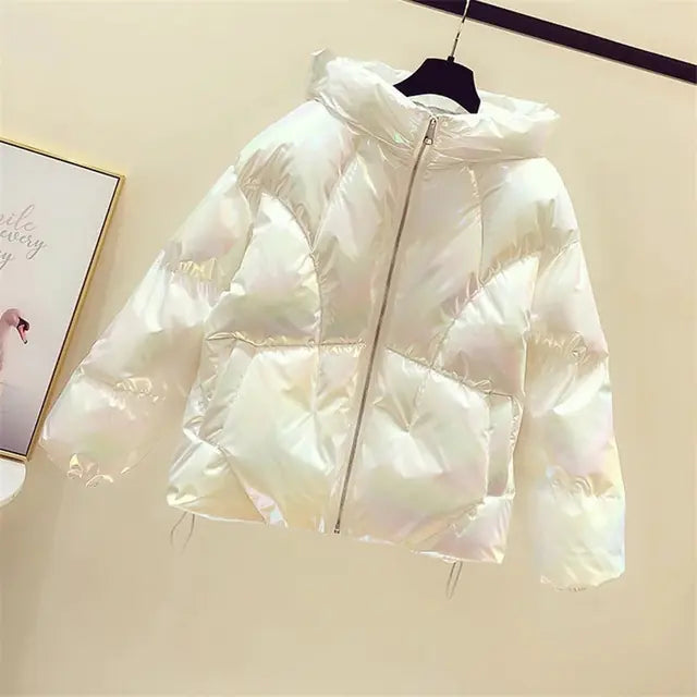 Fashionable Short Cotton-Padded Winter Jacket