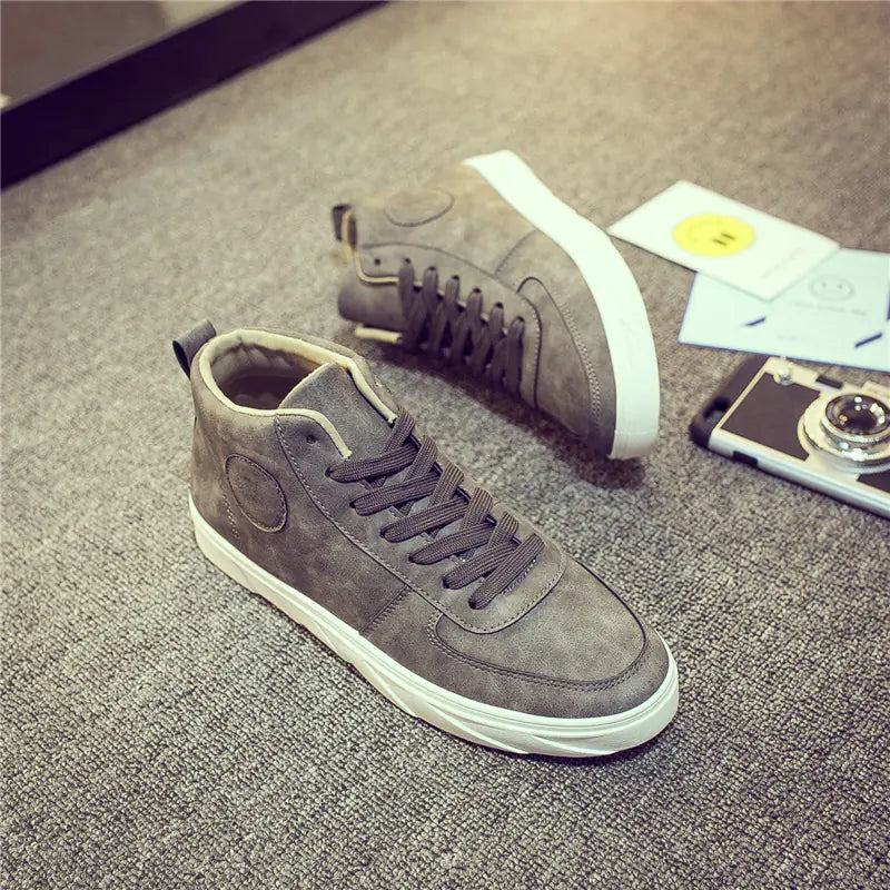 Casual High-Top Sneakers for Men