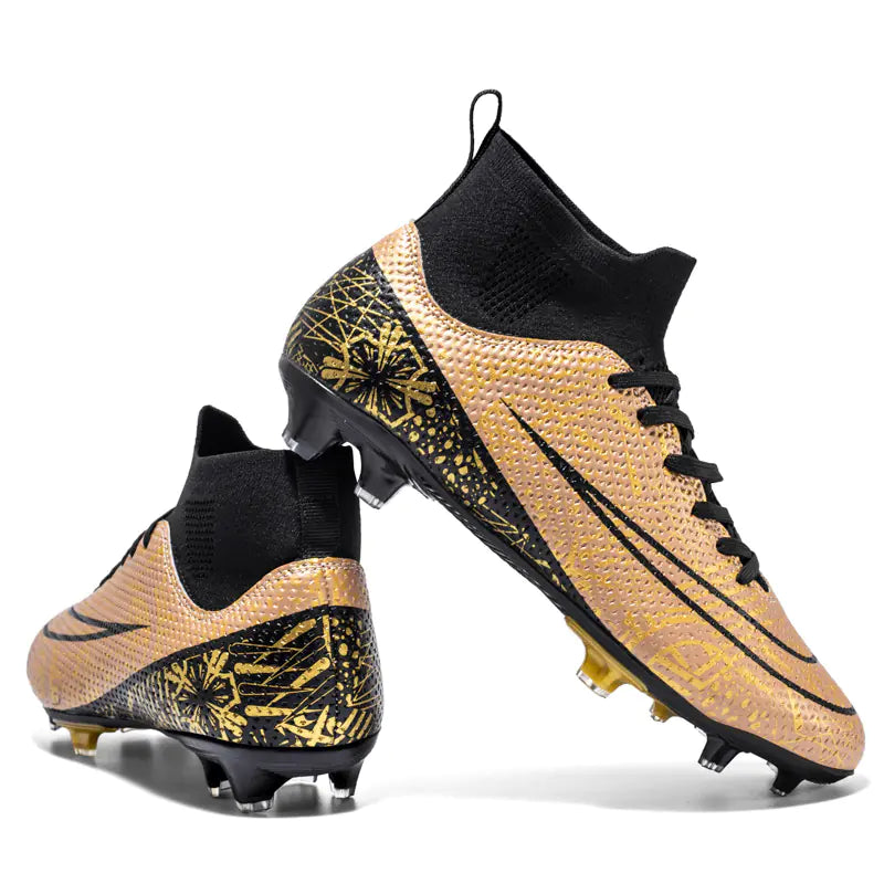 Men's Outdoor Soccer Shoes in Microfiber Material