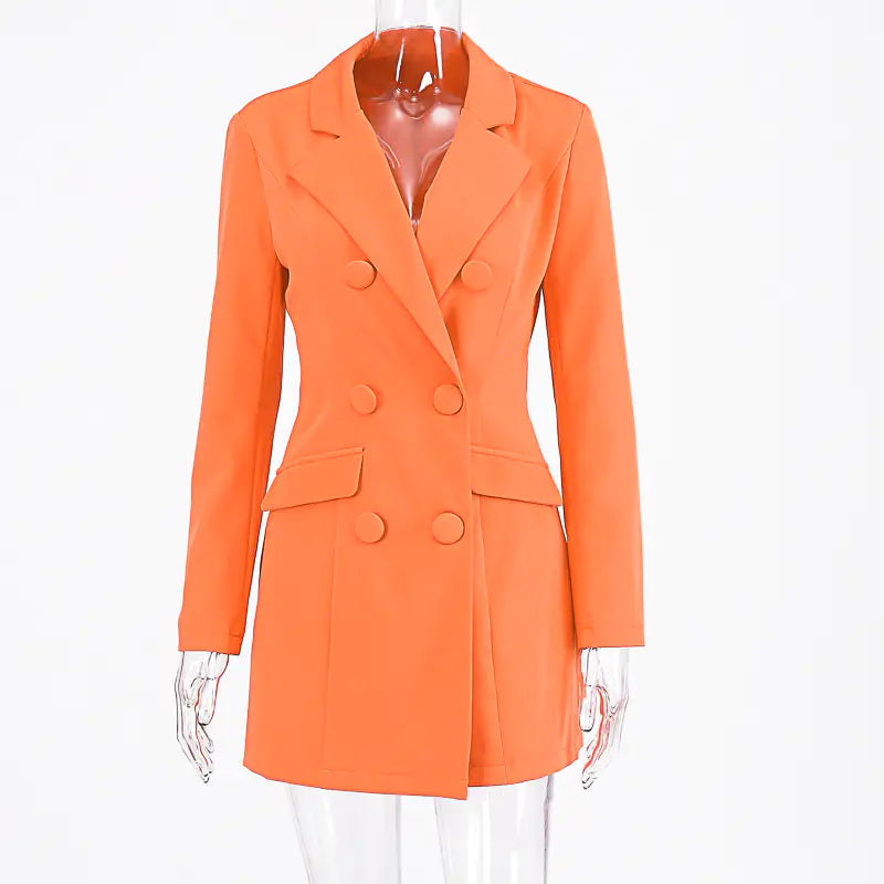 Chic Solid Color Trench Coat for Women