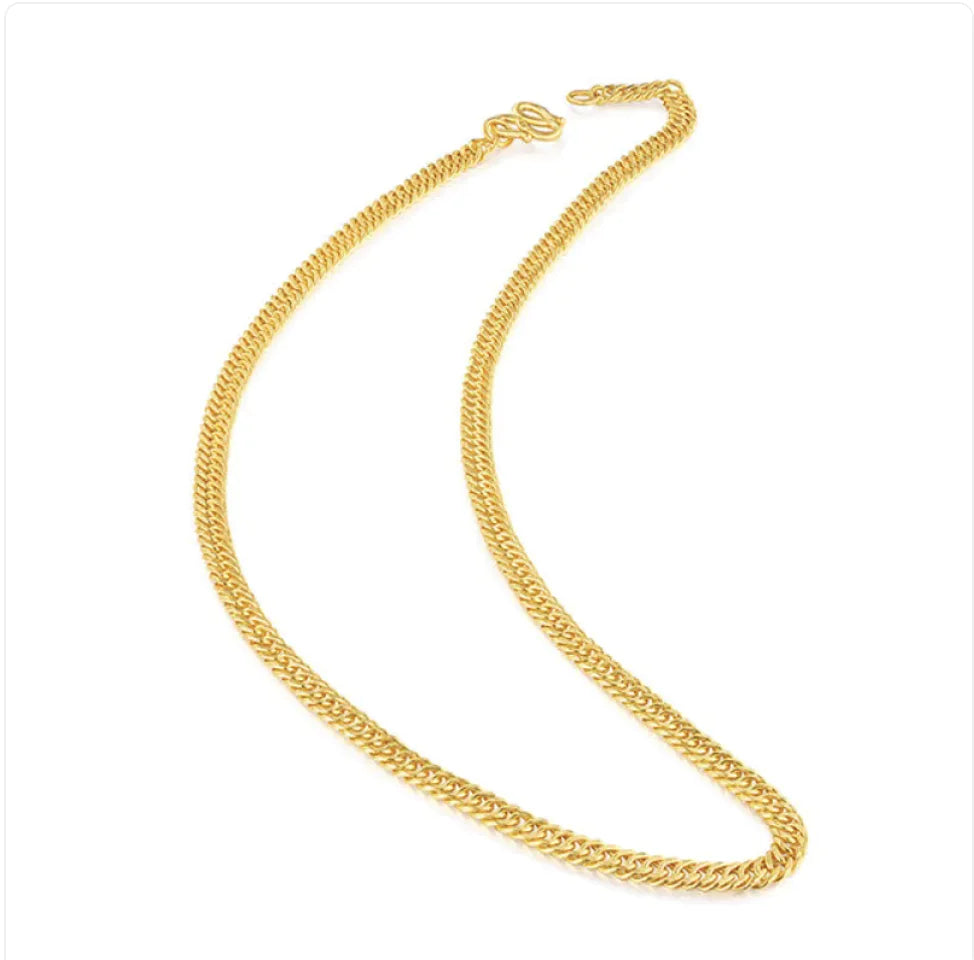 18K Gold-Plated Men's Necklace