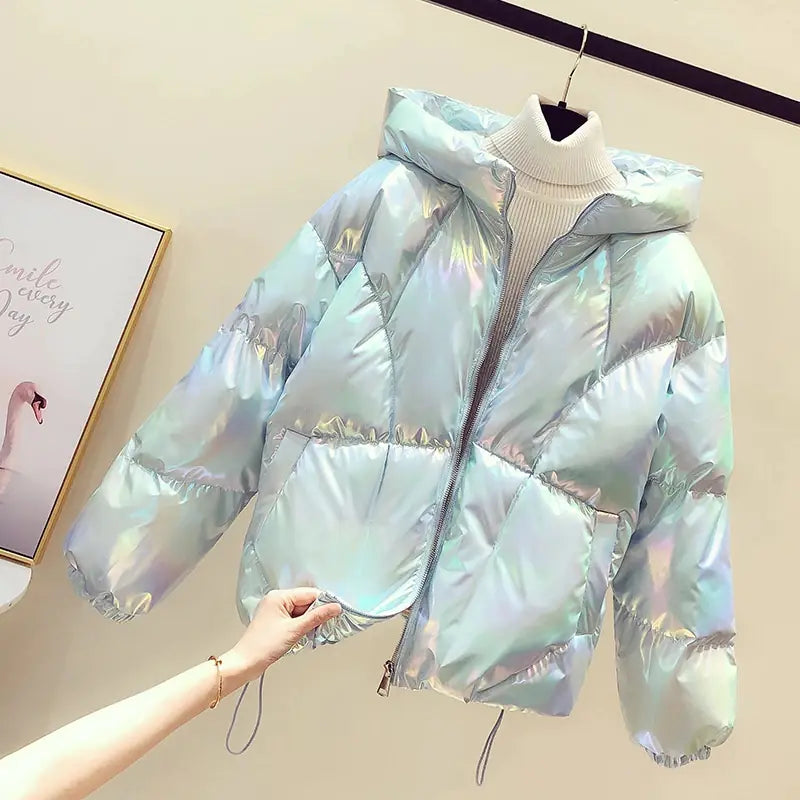 Fashionable Short Cotton-Padded Winter Jacket