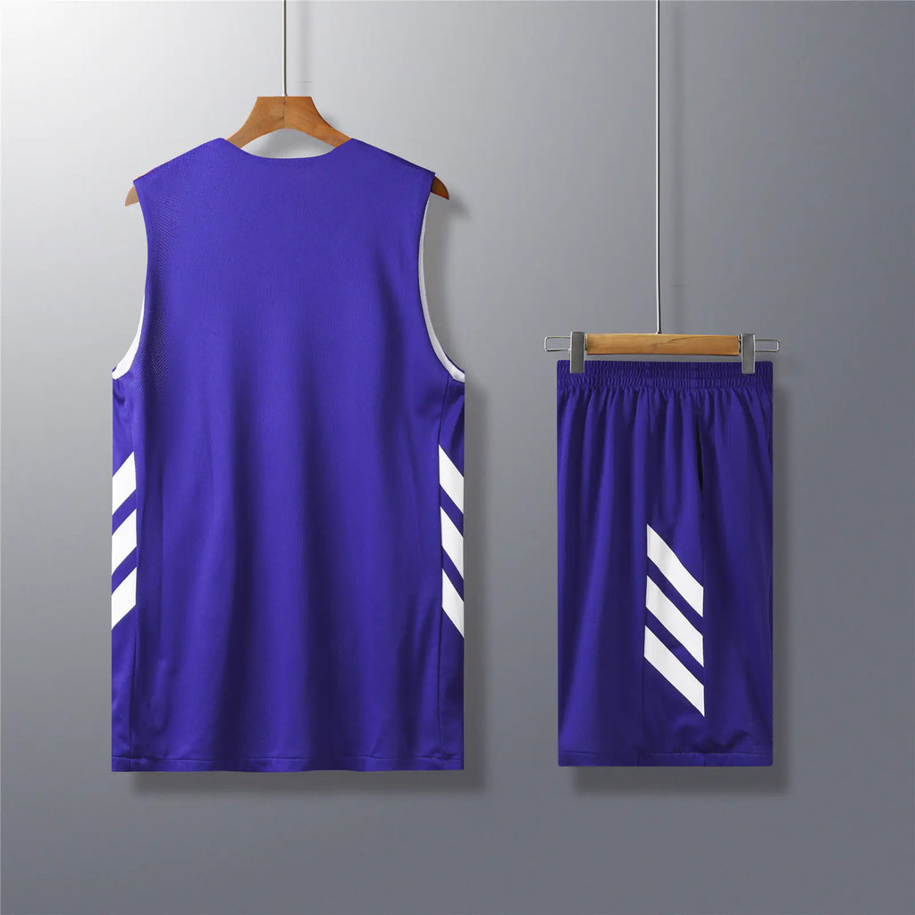 Reversible Basketball Jersey and Pants Set for Men & Women