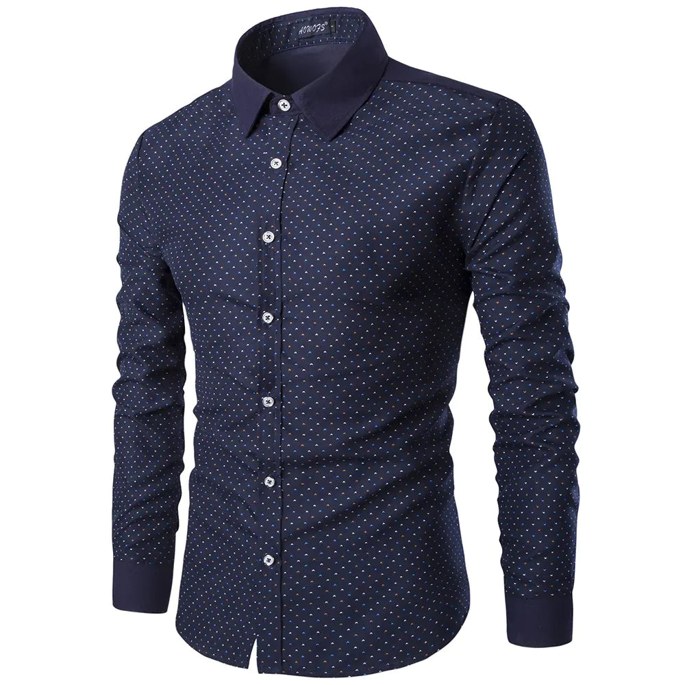 Men's Slim Long Sleeve Shirt