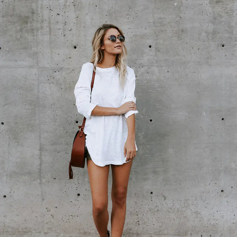 Trendy Women's Long Sleeve T-Shirt